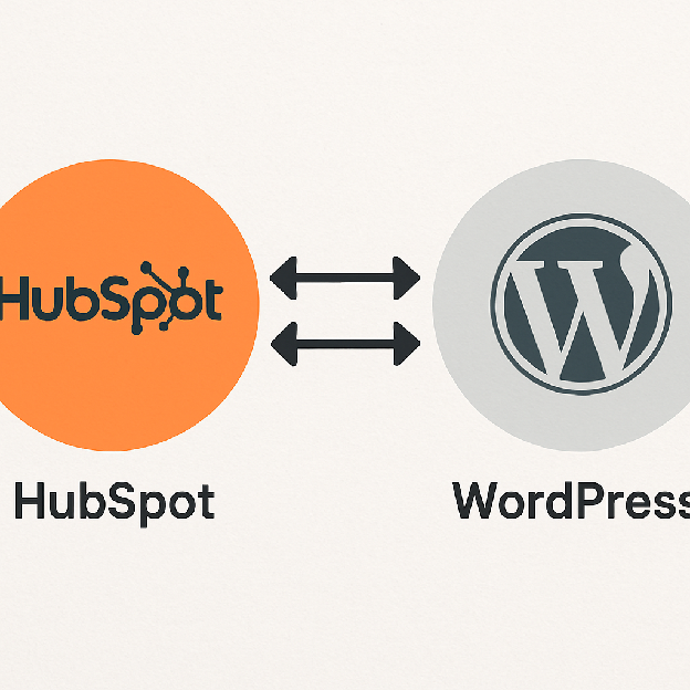 HubSpot and WordPress integration diagram