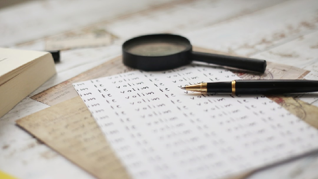 accountant analyzing data