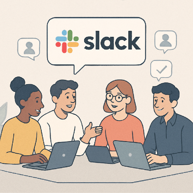 Team collaboration using Slack